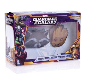 Guardians of the Galaxy Rocket Raccoon and Groot String Lights - GeekCore