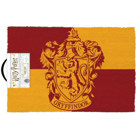 Harry Potter Gryffindor House Crest Coir Doormat - GeekCore