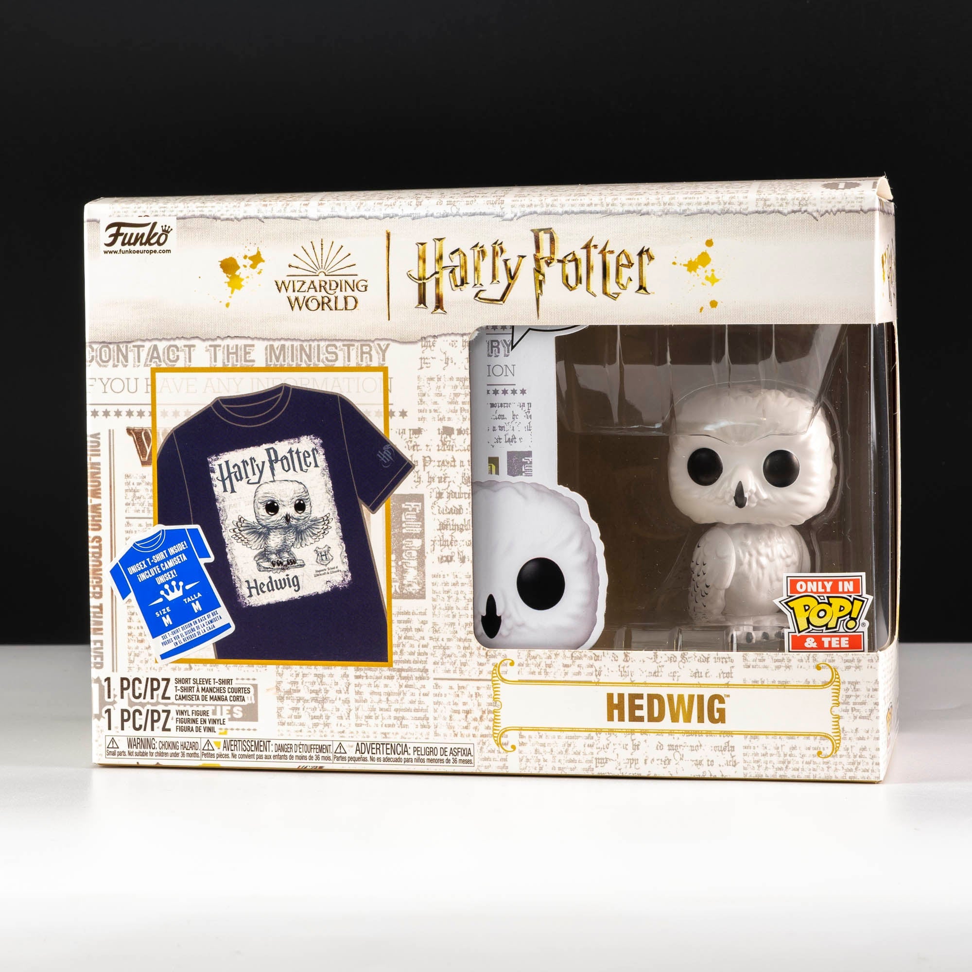 Harry Potter Hedwig Pop! Vinyl and Tee Set - GeekCore