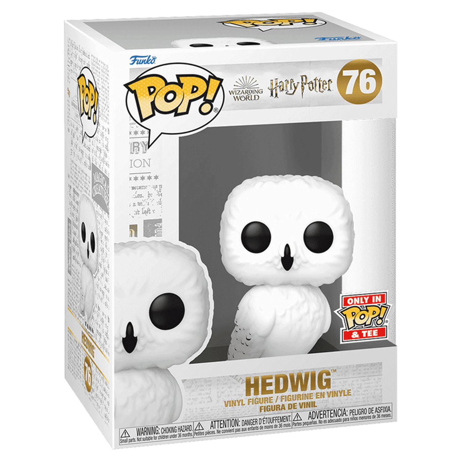 Harry Potter Hedwig Pop! Vinyl and Tee Set - GeekCore