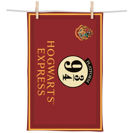 Harry Potter Hogwarts Express Tea Towel - GeekCore