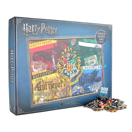 Harry Potter Houses 500 piece Puzzle - GeekCore