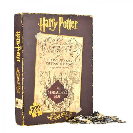 Harry Potter Marauder's Map Jigsaw Puzzle - GeekCore