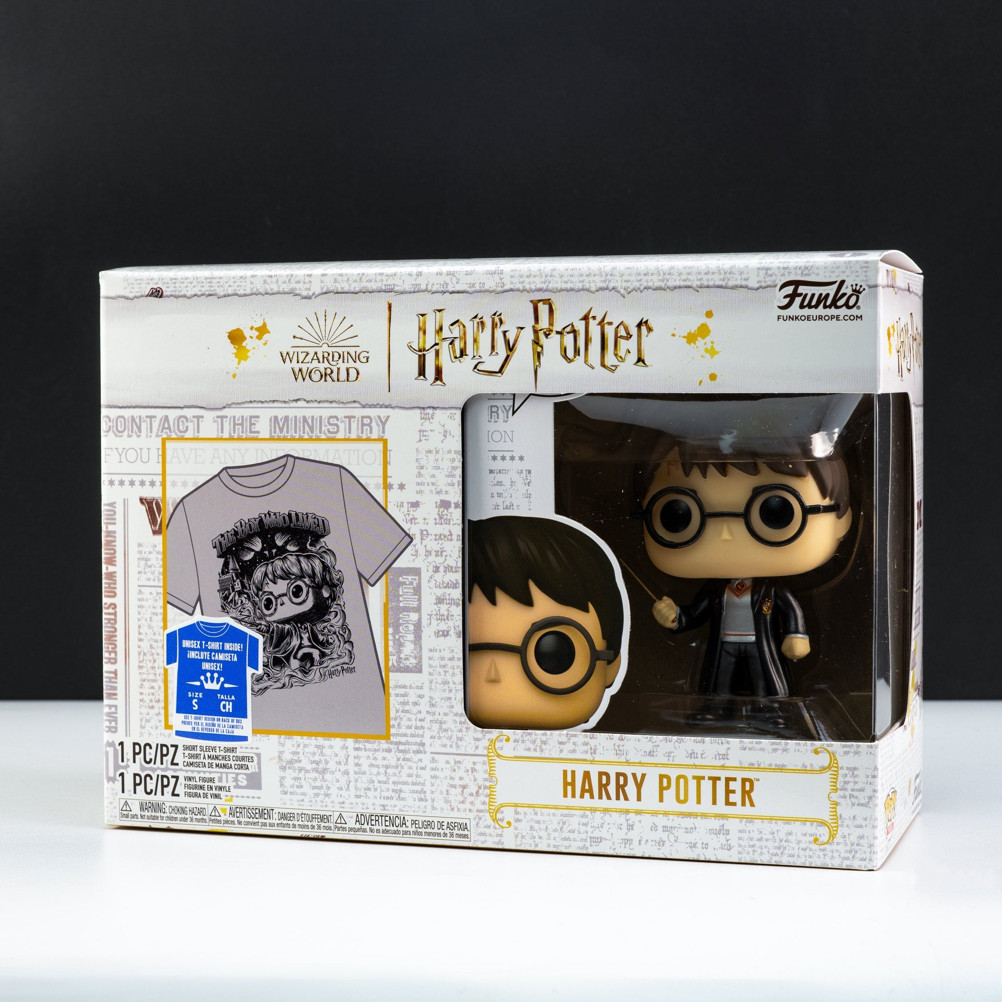 Harry Potter Pop! Vinyl and Tee Set - GeekCore