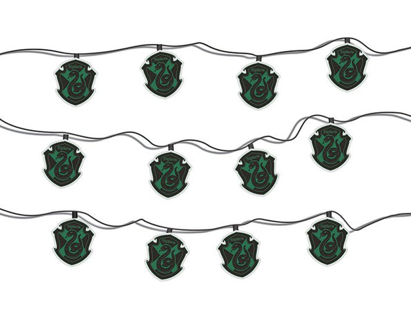 Harry Potter Slytherin House Crest String Lights - GeekCore