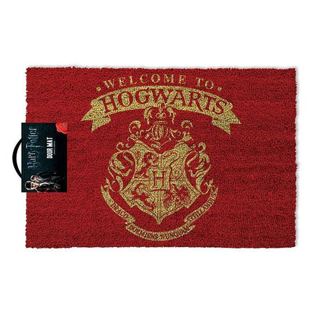 Harry Potter Welcome to Hogwarts Coir Doormat - GeekCore