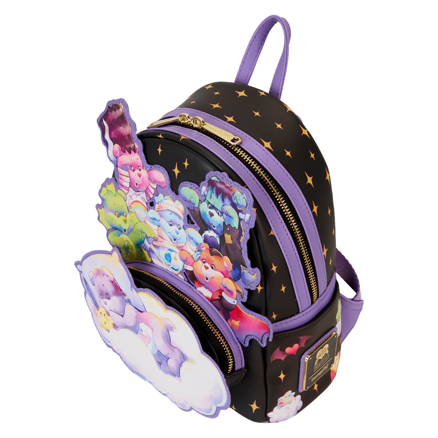 Loungefly Carebears x Universal Monsters Scary Dreams Mini Backpack - GeekCore