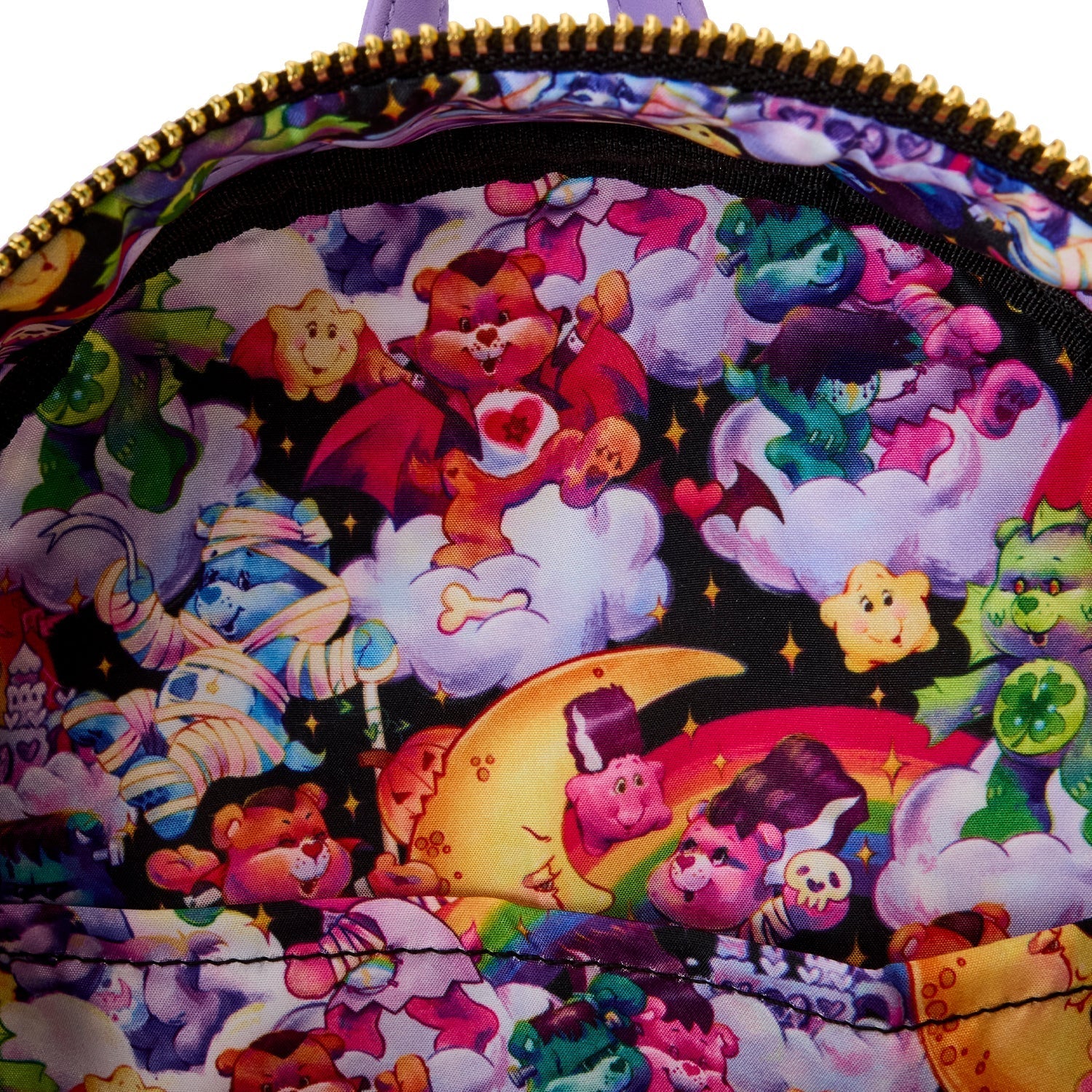 Loungefly Carebears x Universal Monsters Scary Dreams Mini Backpack - GeekCore