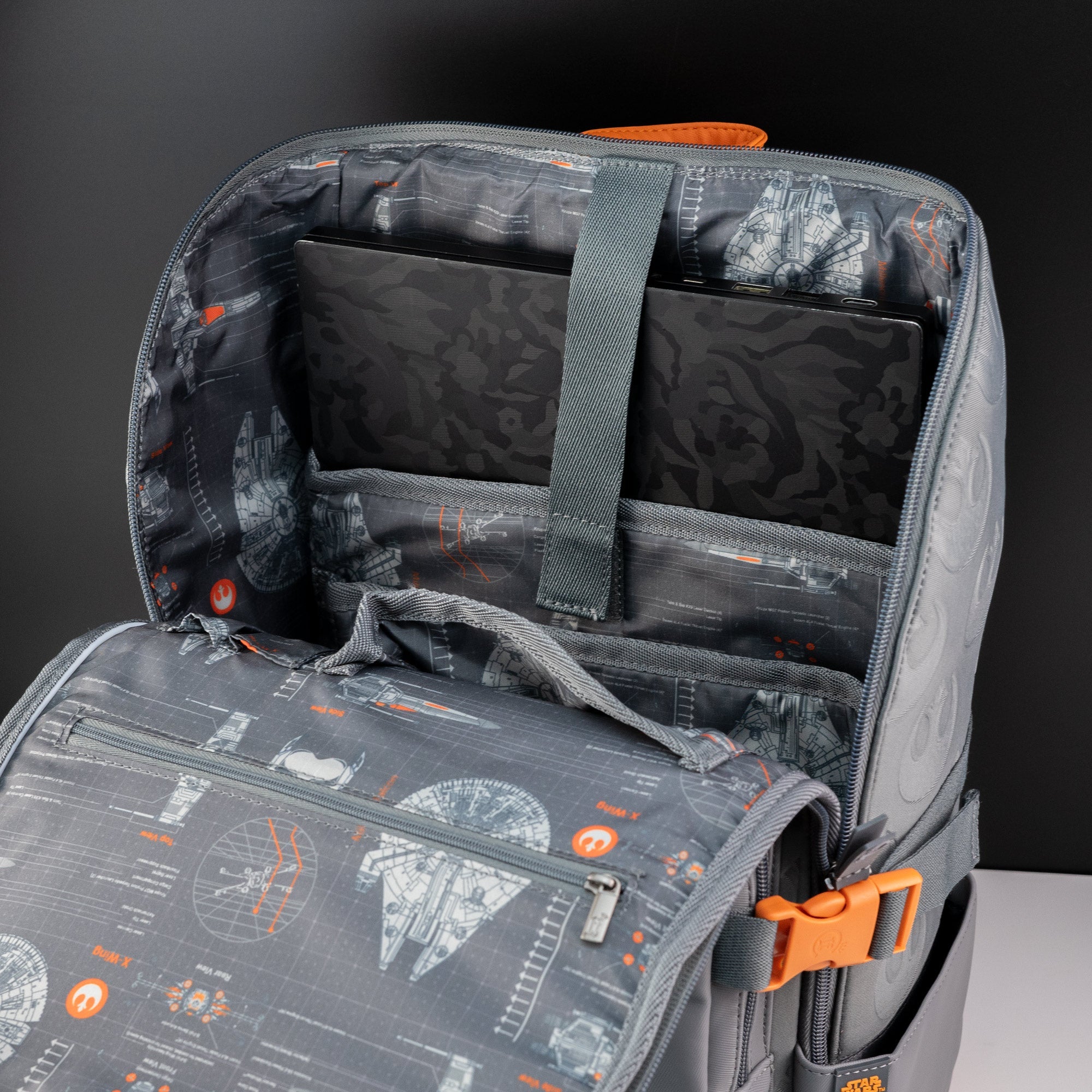 Loungefly Collectiv x Star Wars Rebel Alliance The Multi - Tasker Full Sized Backpack - GeekCore