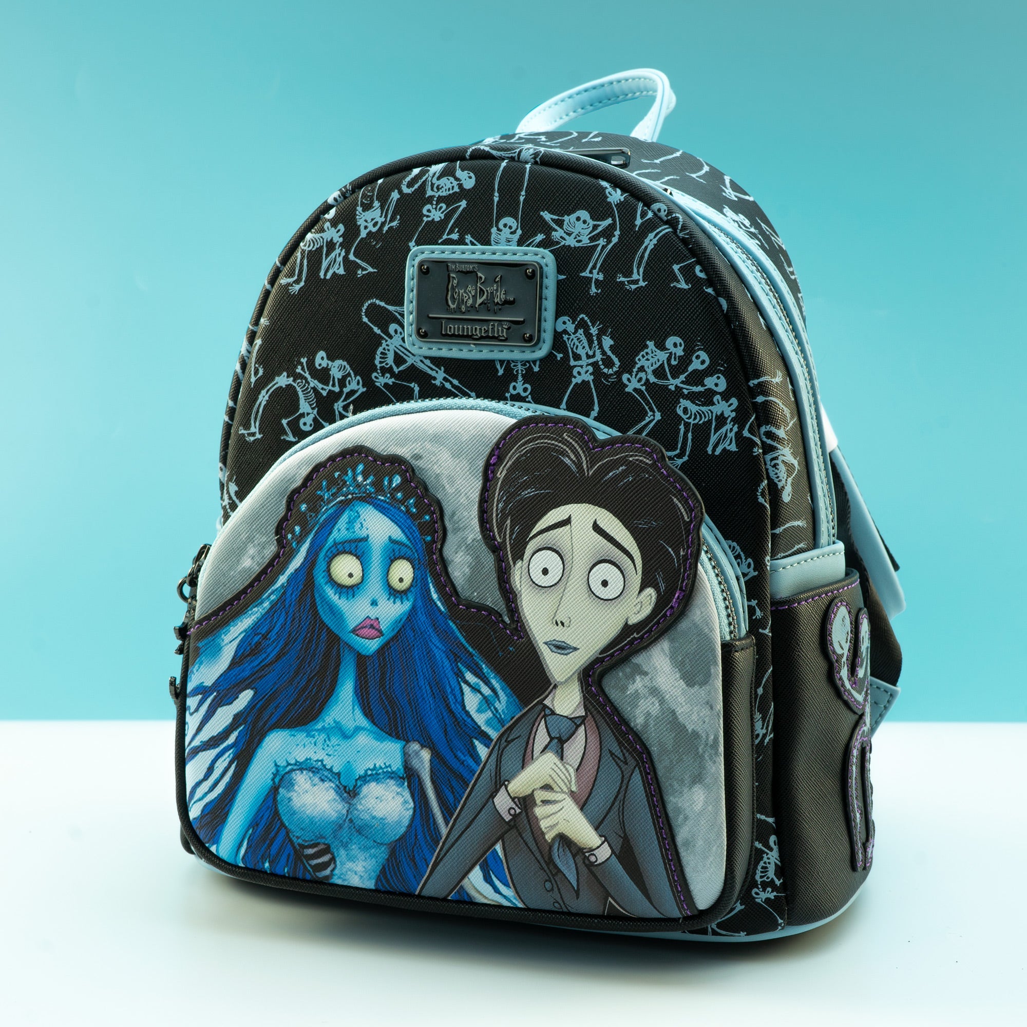 Loungefly Corpse Bride Emily and Victor SDCC Exclusive Mini Backpack - GeekCore