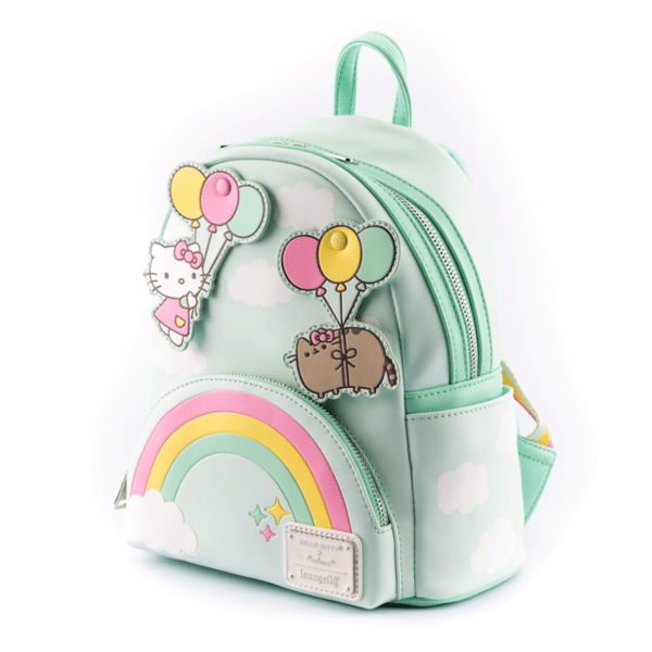 Loungefly Hello Kitty & Pusheen Rainbow Mini Backpack - GeekCore