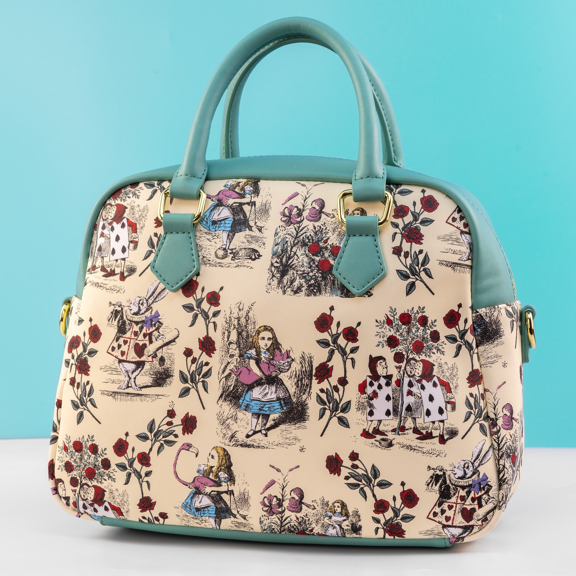 Loungefly Originals Alice in Wonderland Crossbody Bag - GeekCore