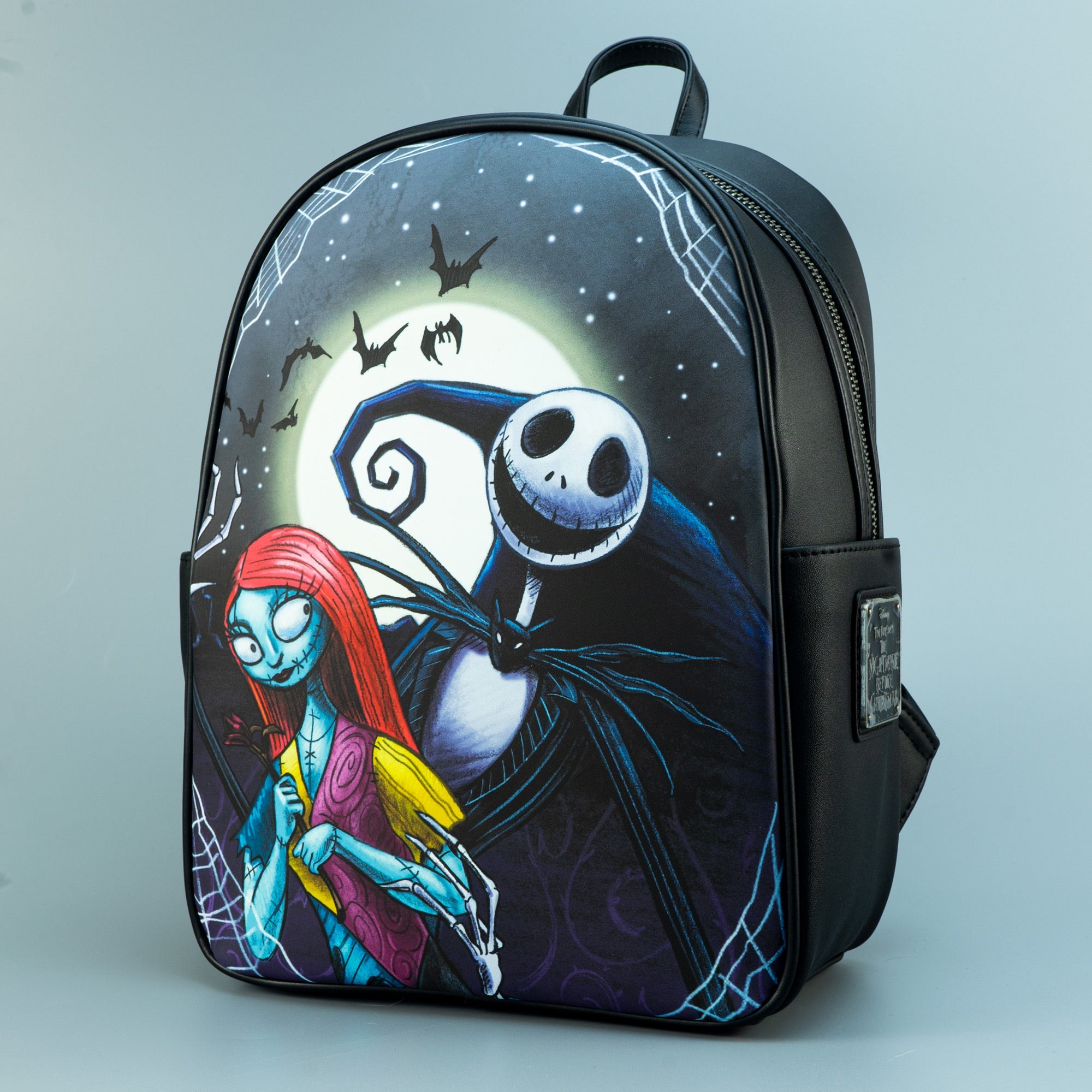 Loungefly The Nightmare Before Christmas Jack and Sally Mini Backpack - GeekCore