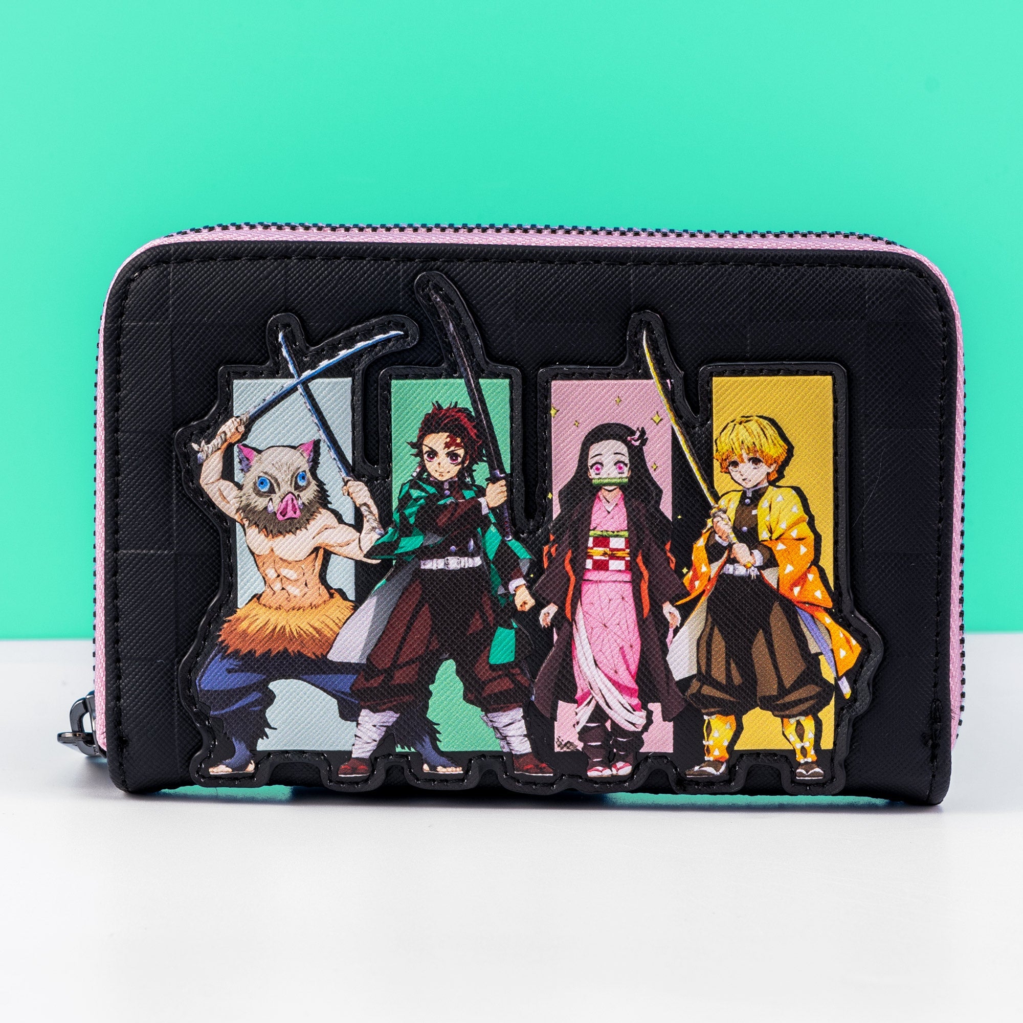 Loungefly x Aniplex Demon Slayer Group Wallet - GeekCore