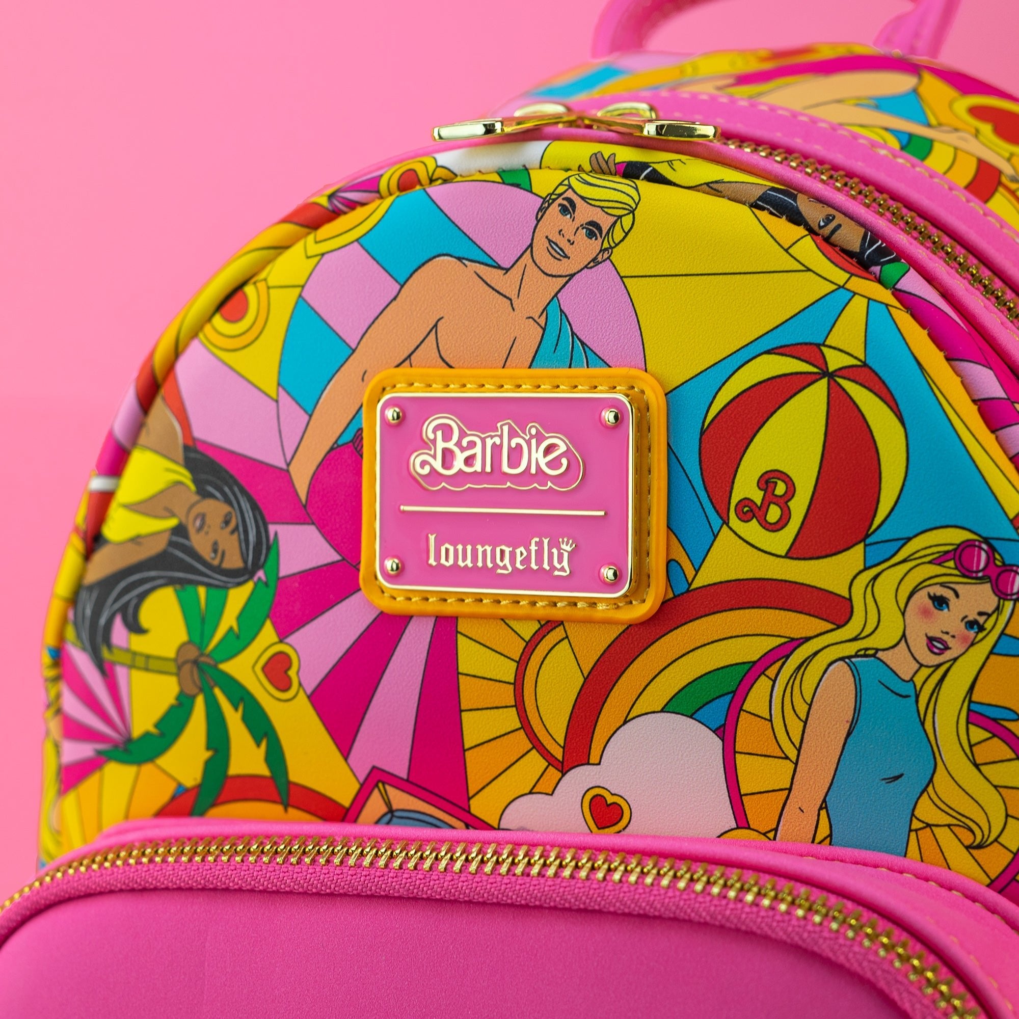 Loungefly x Barbie Fun in the Sun Mini Backpack - GeekCore