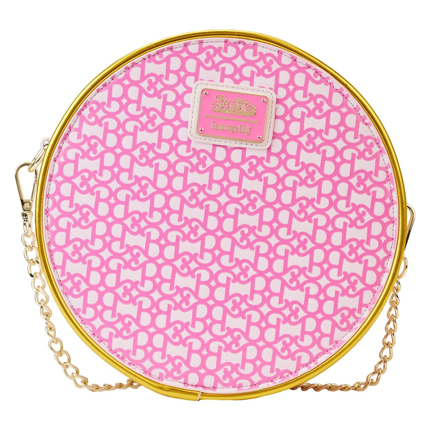 Loungefly x Barbie The Movie Logo Crossbody Bag - GeekCore