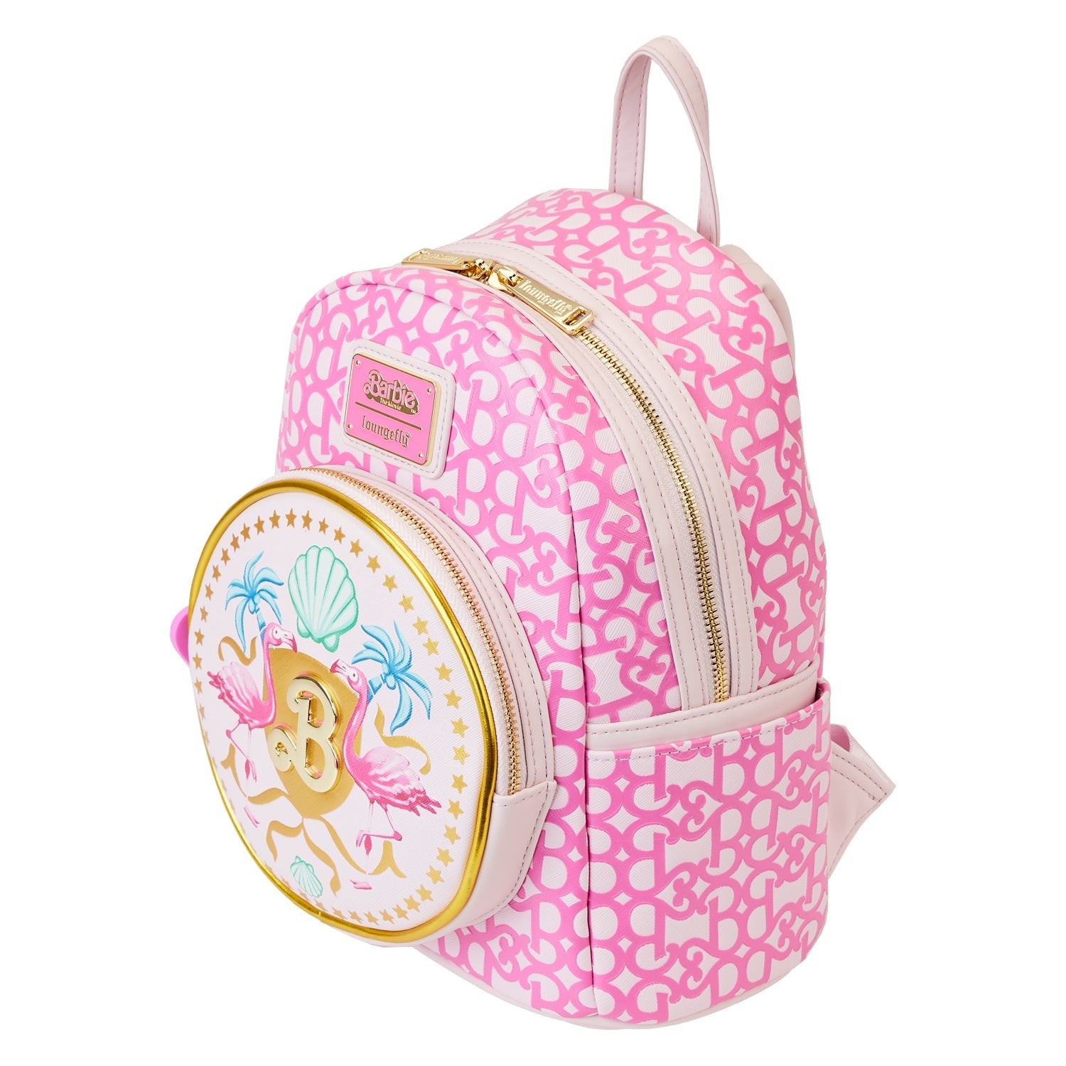 Loungefly x Barbie The Movie Logo Mini Backpack - GeekCore