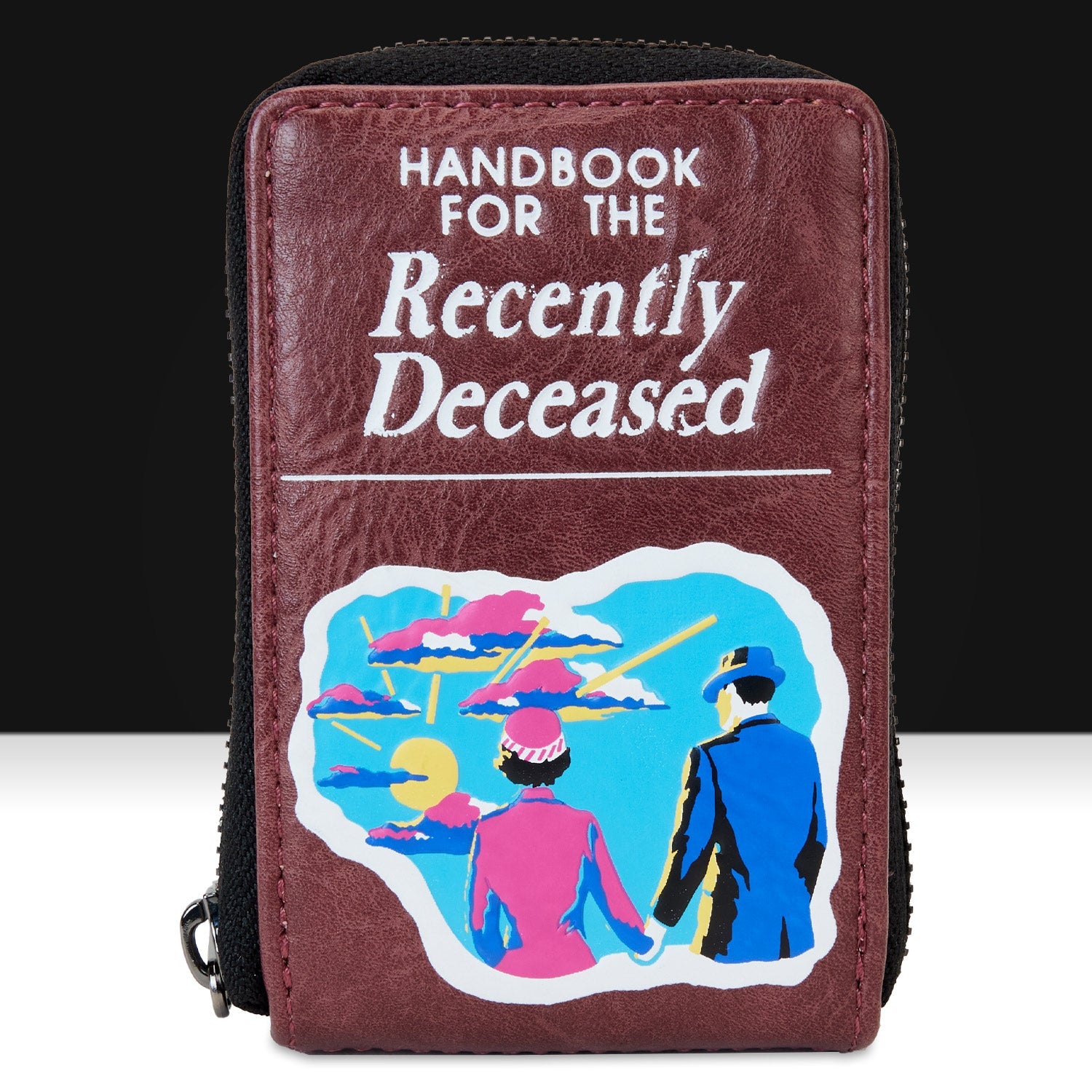 Loungefly x Beetlejuice Handbook For The Recently Deceased Accordian Wallet - GeekCore