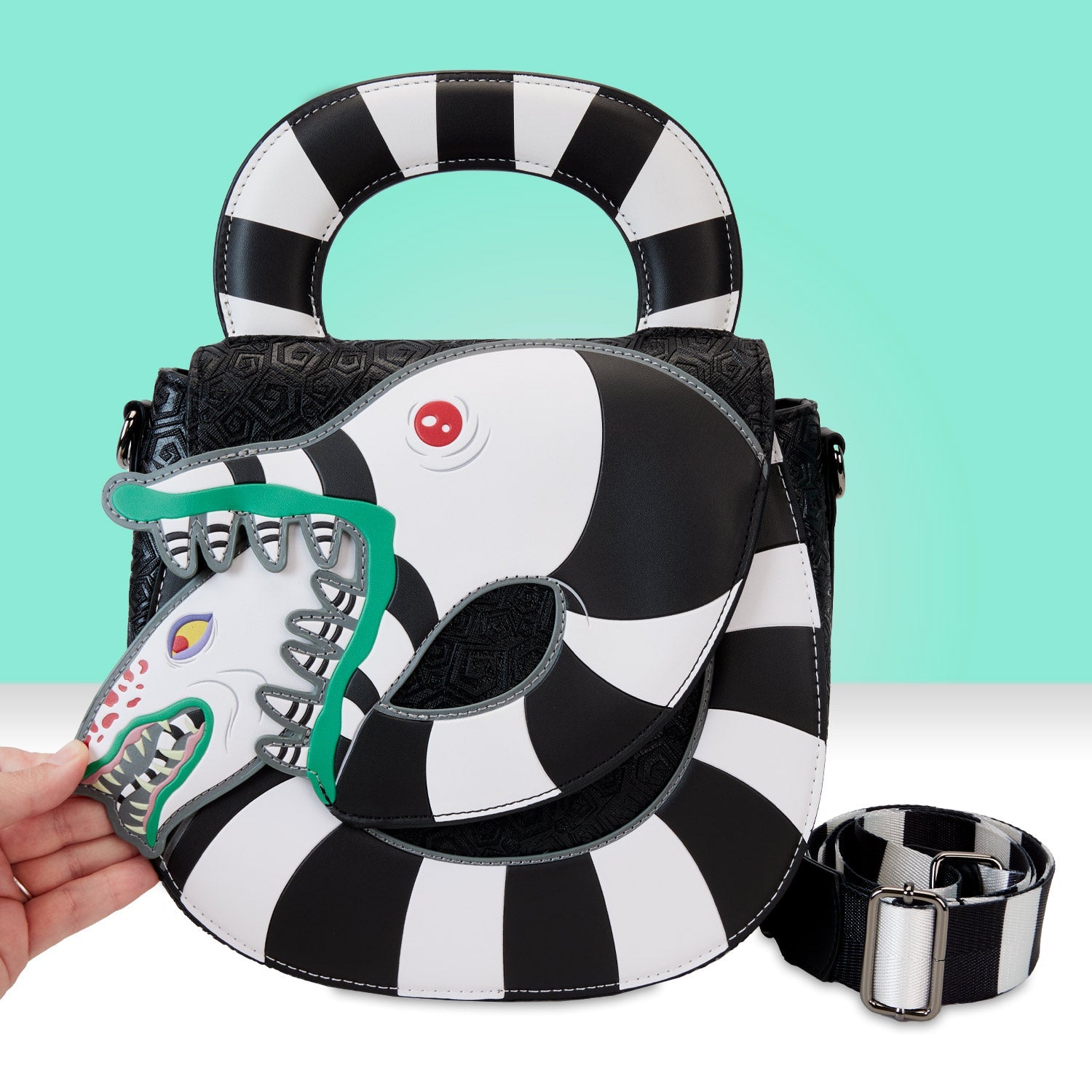 Loungefly x Beetlejuice Sandworm Crossbody Bag - GeekCore