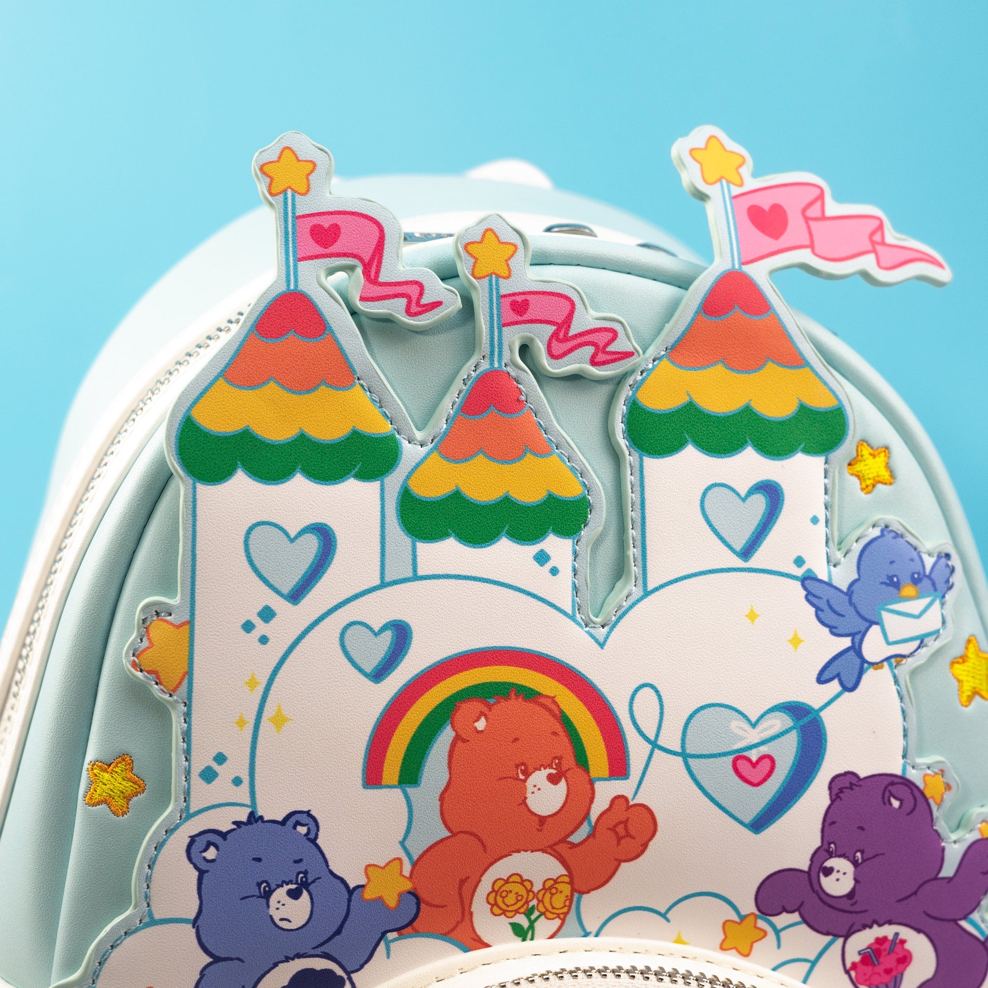 Loungefly x Care Bears Care - A - Lot Castle Mini Backpack - GeekCore