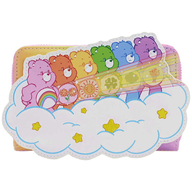 Loungefly x Care Bears Rainbow Stare Rainbow Purse - GeekCore