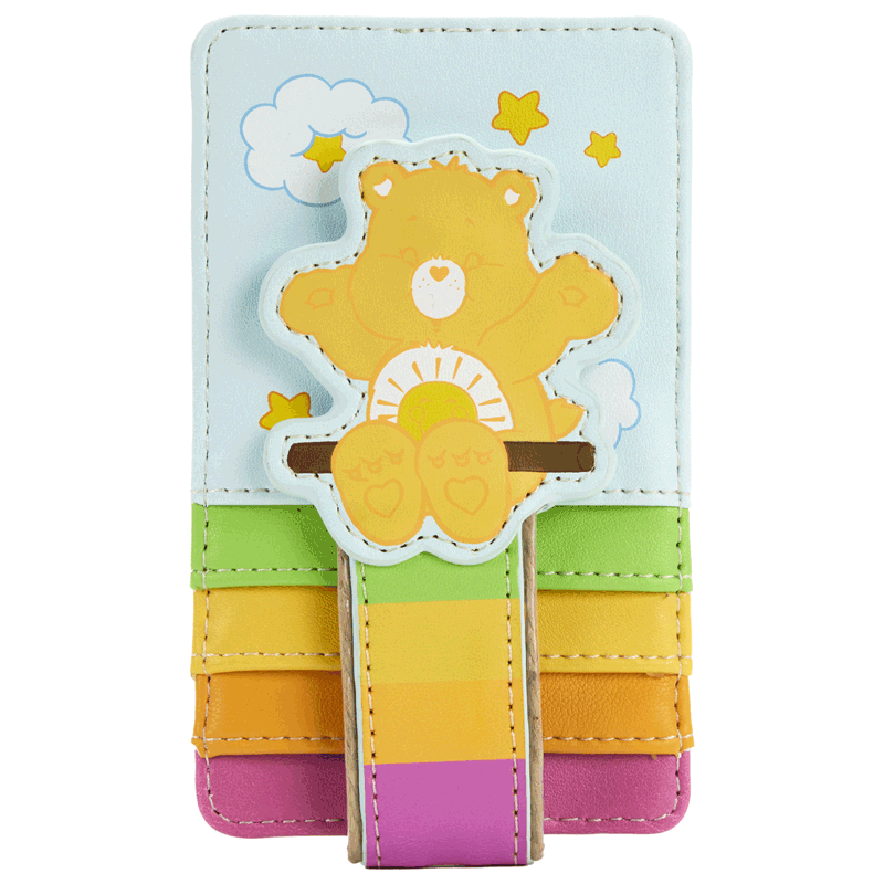 Loungefly x Care Bears Rainbow Swing Cardholder - GeekCore