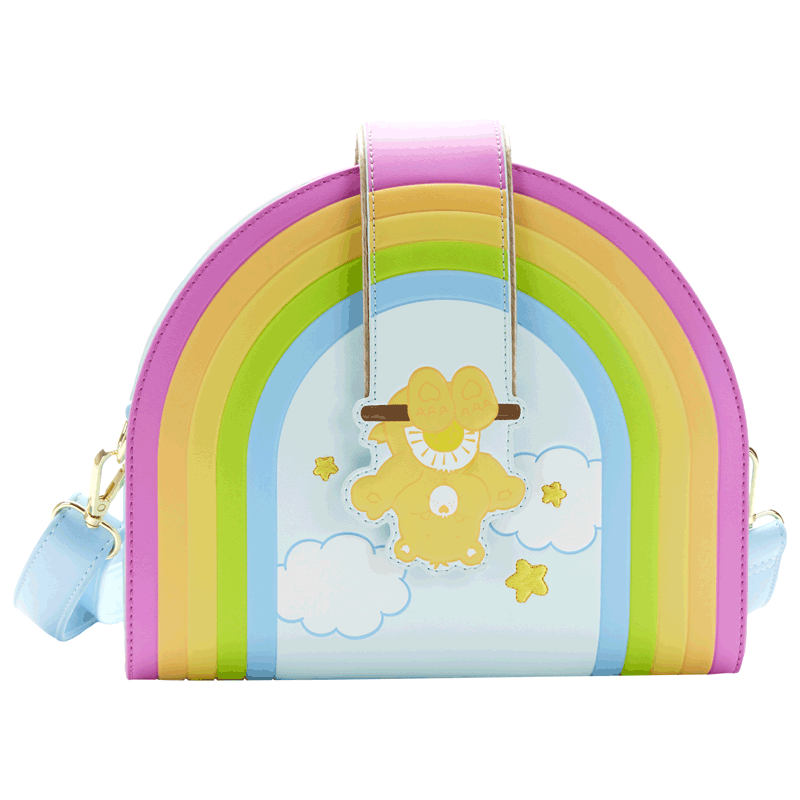 Loungefly x Care Bears Rainbow Swing Crossbody Bag - GeekCore