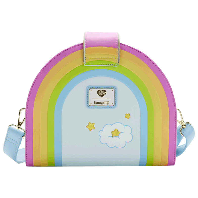 Loungefly x Care Bears Rainbow Swing Crossbody Bag - GeekCore