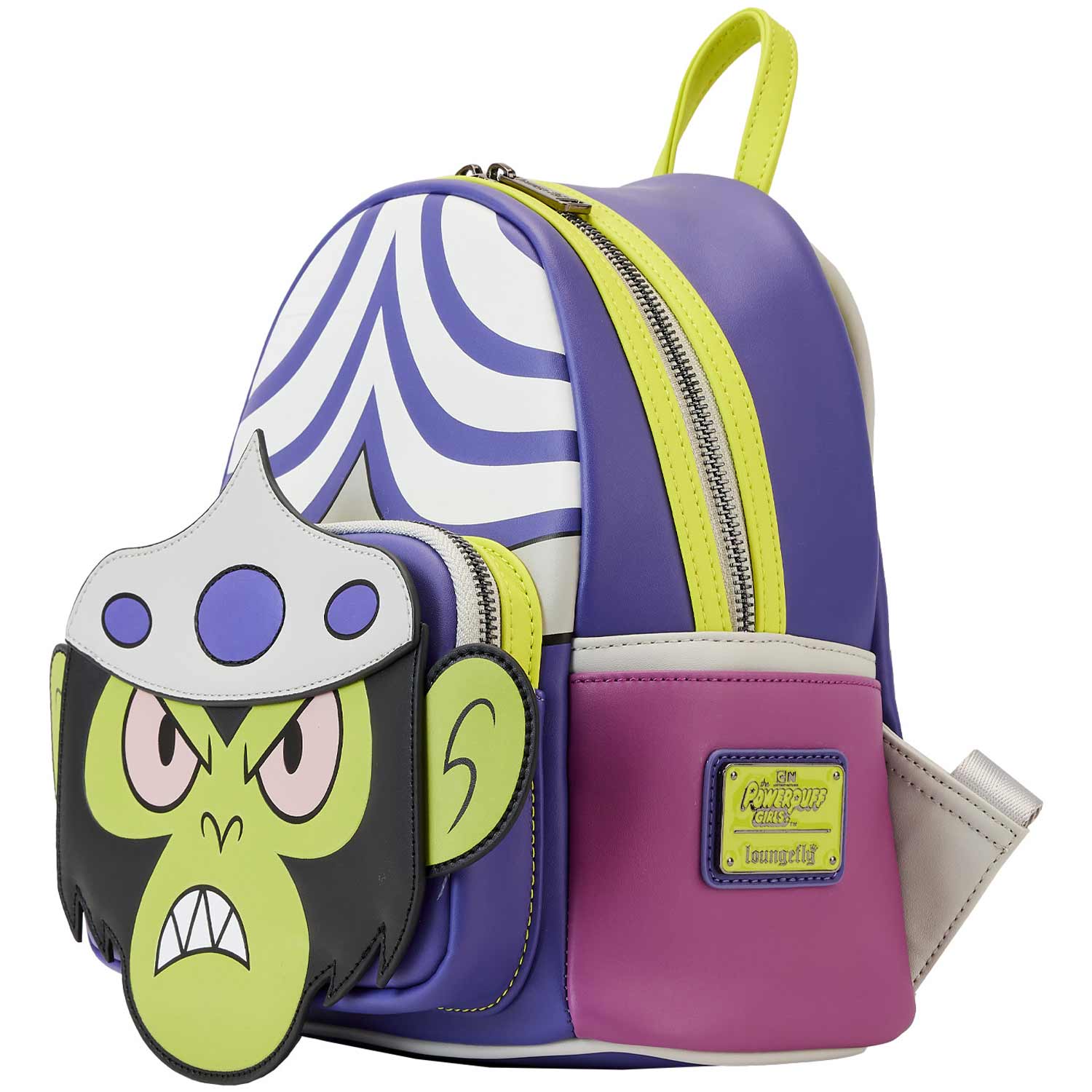 Loungefly x Cartoon Network Powerpuff Girls Mojo Jojo Cosplay Mini Backpack - GeekCore