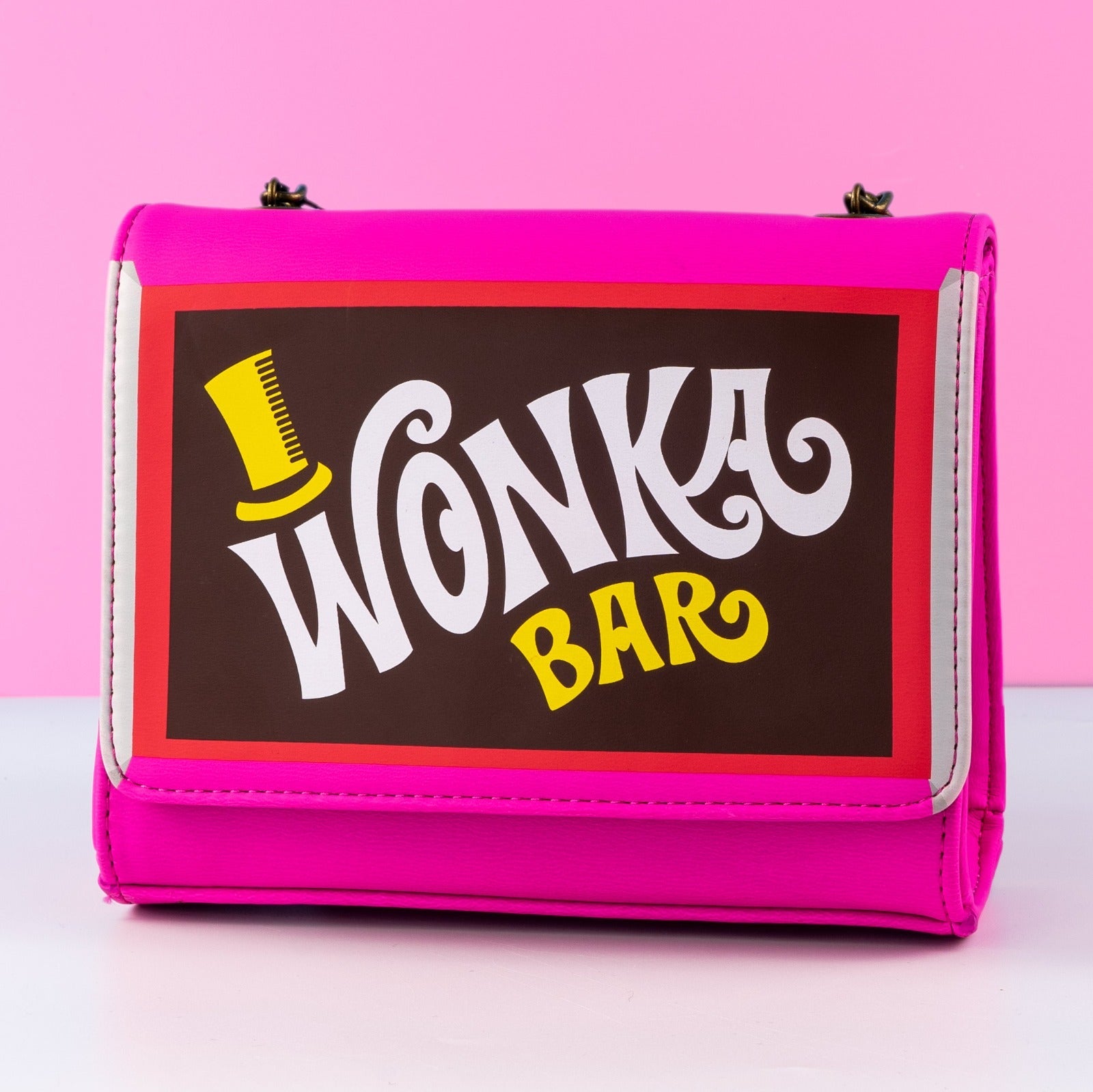 Loungefly x Charlie and the Chocolate Factory Wonka Bar Crossbody Bag - GeekCore