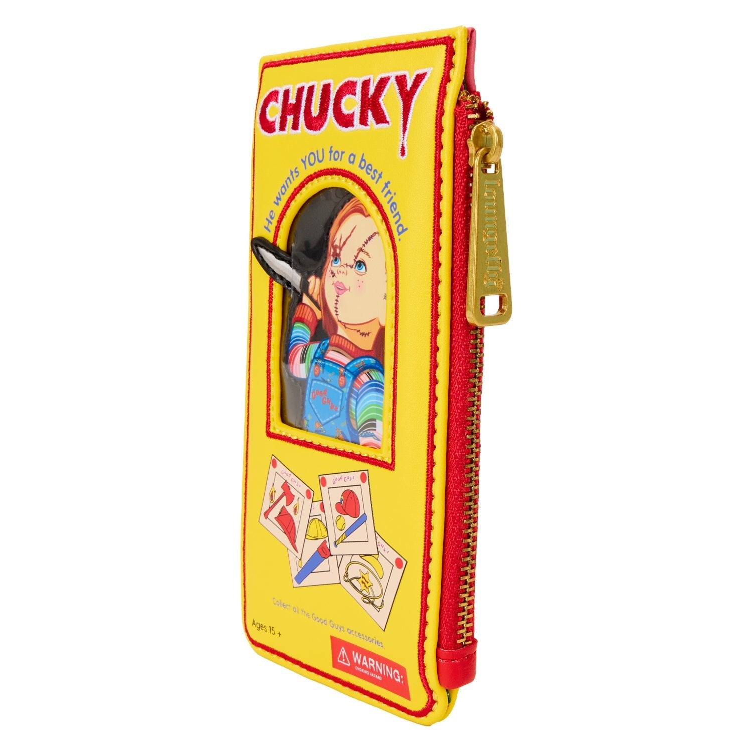 Loungefly x Childs Play Chucky Box Cardholder - GeekCore