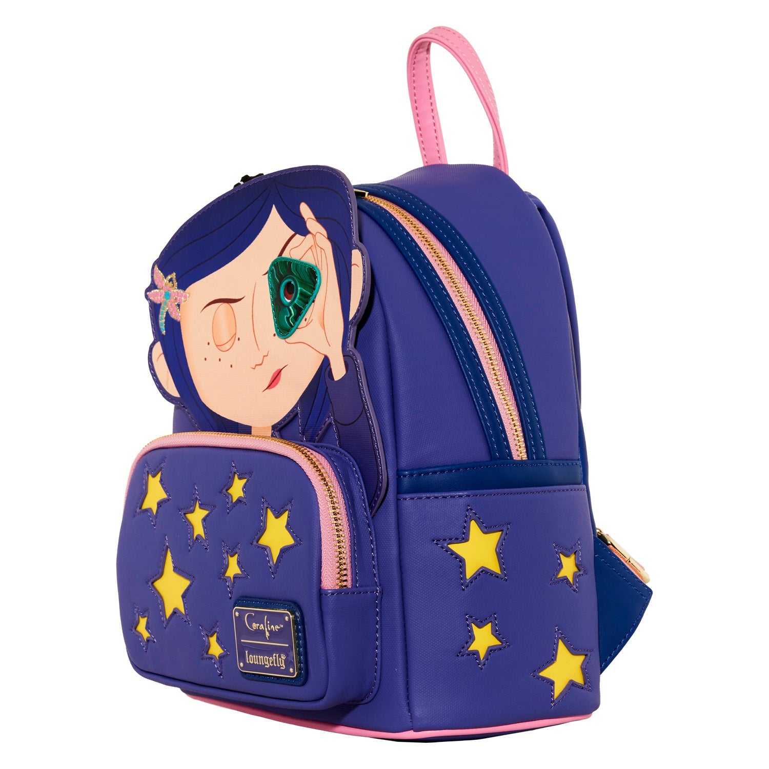 Loungefly x Coraline Stars Cosplay Mini Backpack - GeekCore