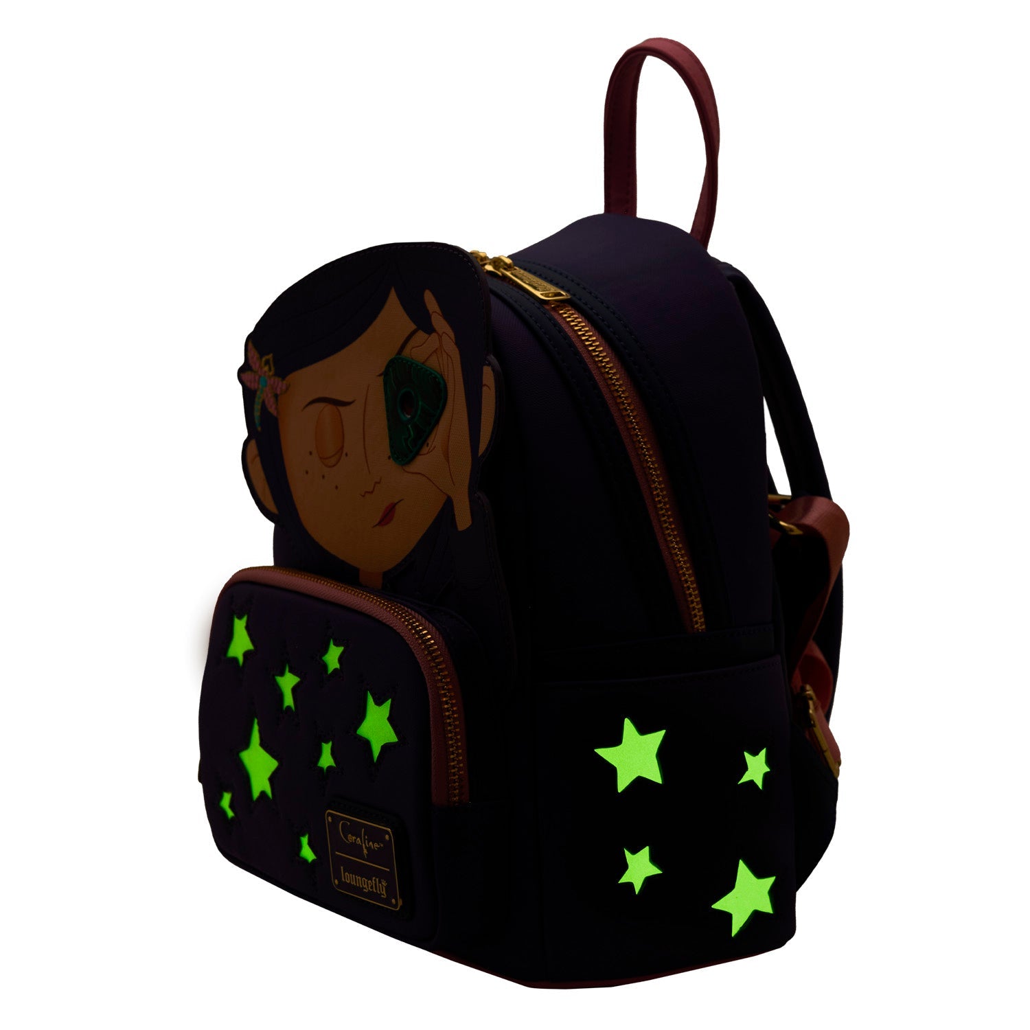 Loungefly x Coraline Stars Cosplay Mini Backpack GeekCore