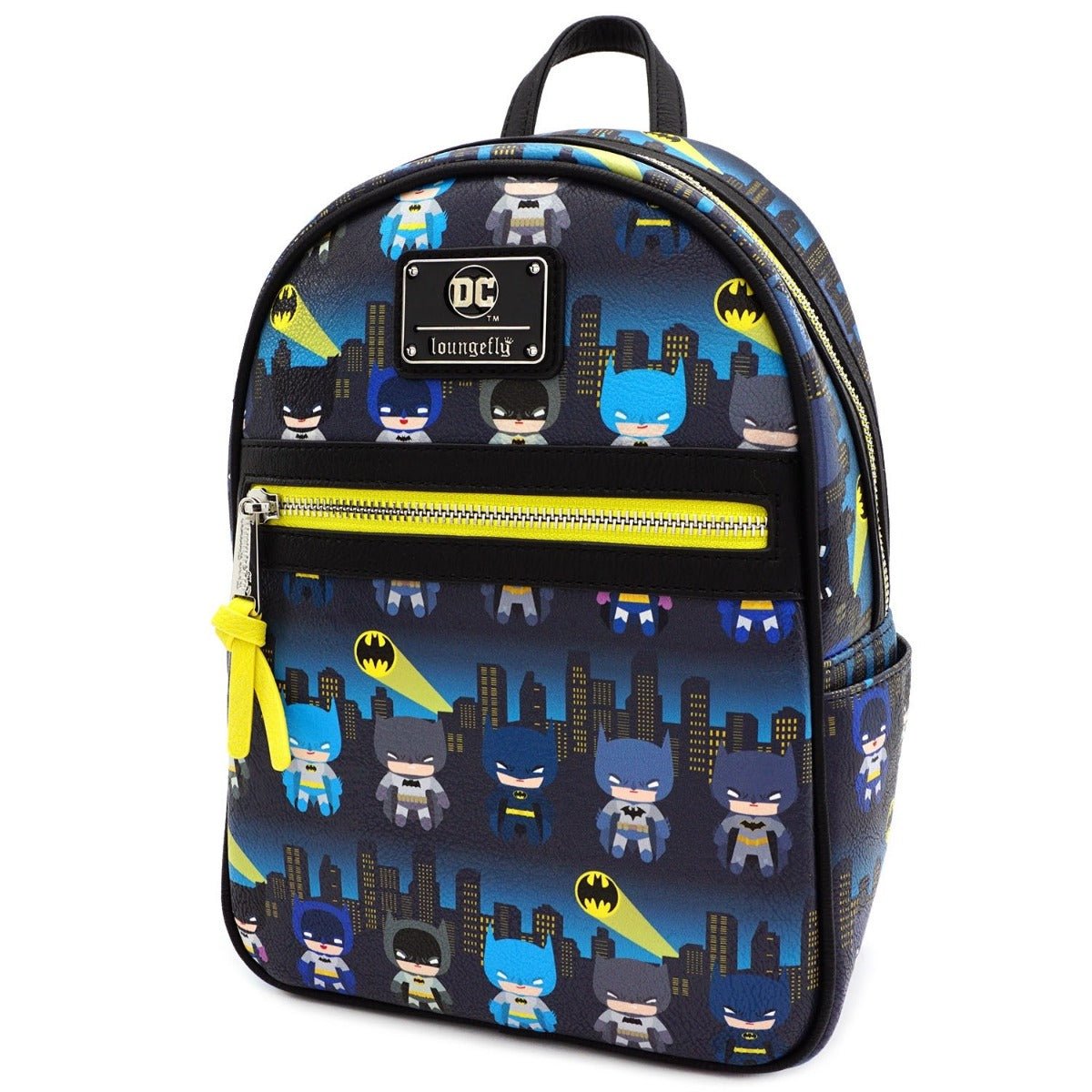 Loungefly X DC Comics Batman 80th Anniversary Chibi Mini Backpack - GeekCore