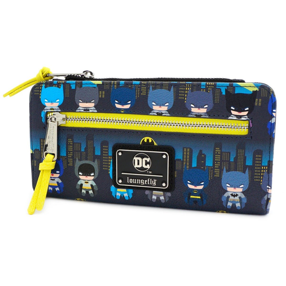 Loungefly X DC Comics Batman 80th Anniversary Chibi Wallet - GeekCore