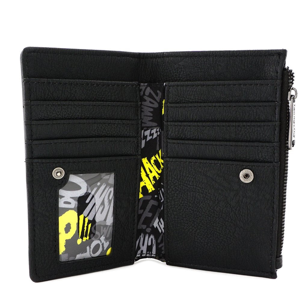 Loungefly x DC Comics Batman 80th Anniversary City Signal Flap Purse - GeekCore