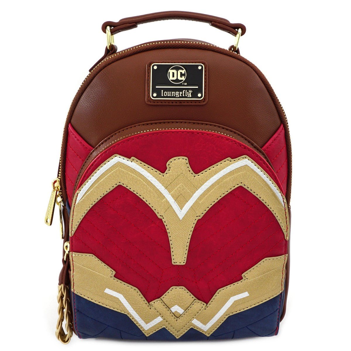 Loungefly X DC Comics Wonder Woman Cosplay Mini Backpack - GeekCore