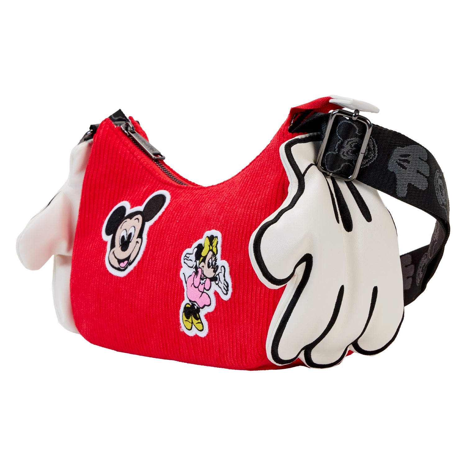 Loungefly x Disney 100 Mickey Hands Crossbody Bag - GeekCore