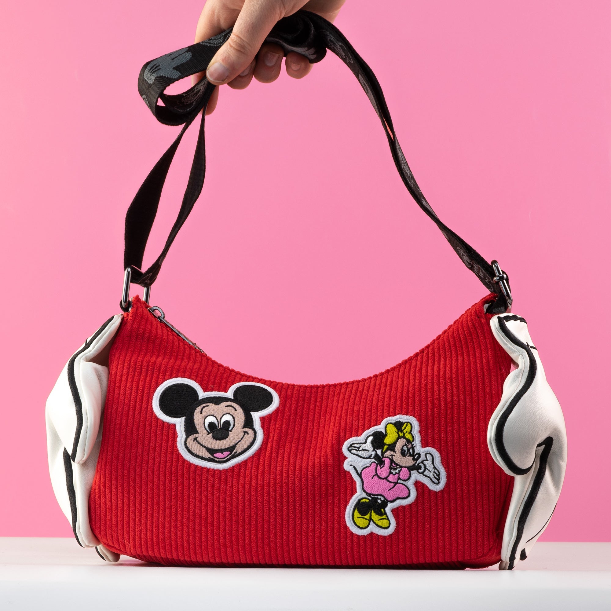 Loungefly x Disney 100 Mickey Hands Crossbody Bag GeekCore