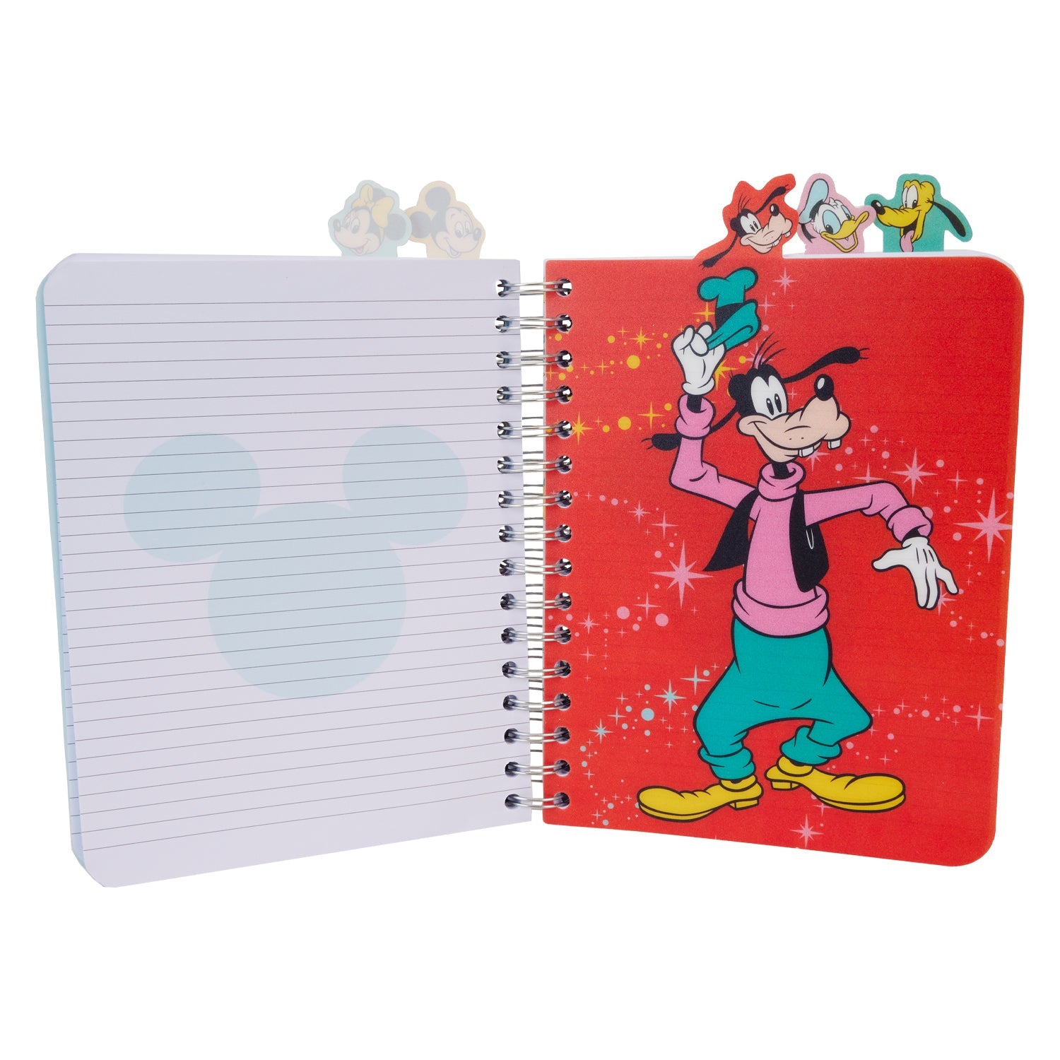 Loungefly x Disney 100th Anniversary Mickey and Friends Spiral Notebook Journal - GeekCore