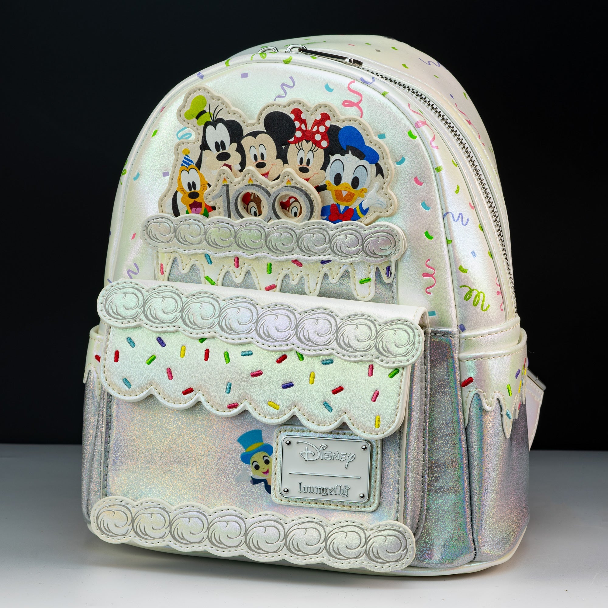 Loungefly x Disney 100th Celebration Cake Mini Backpack - GeekCore