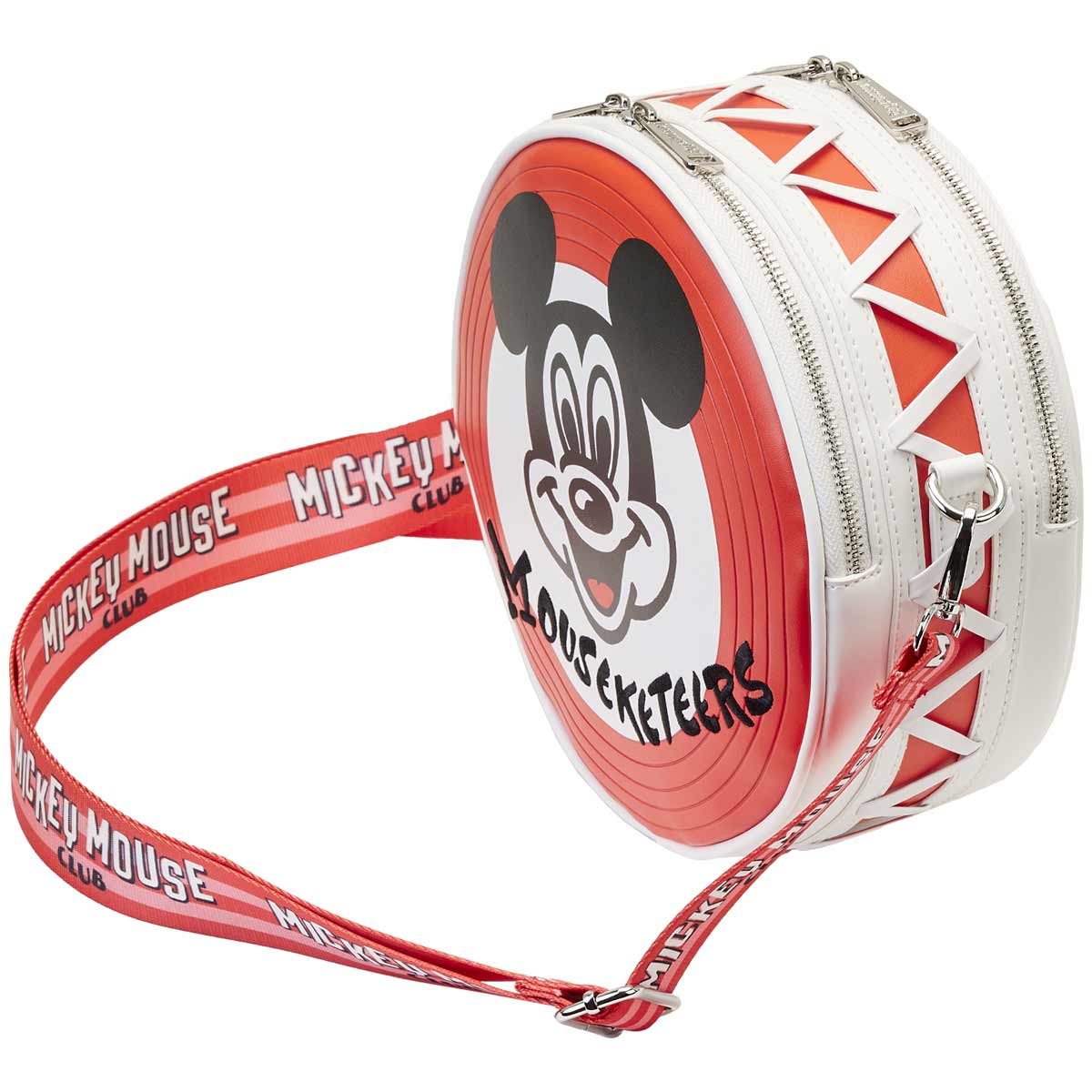 Loungefly x Disney 100th Mickey Mouseketeers Ear Holder Crossbody Bag - GeekCore