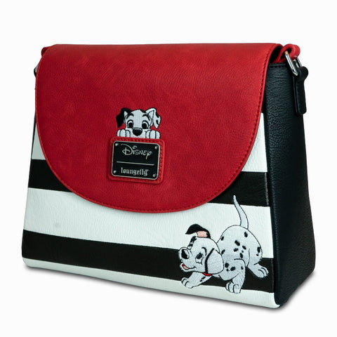 *LAST ONE* Loungefly Disney 101 Dalmatians Striped Crossbody online Bag - Brand New