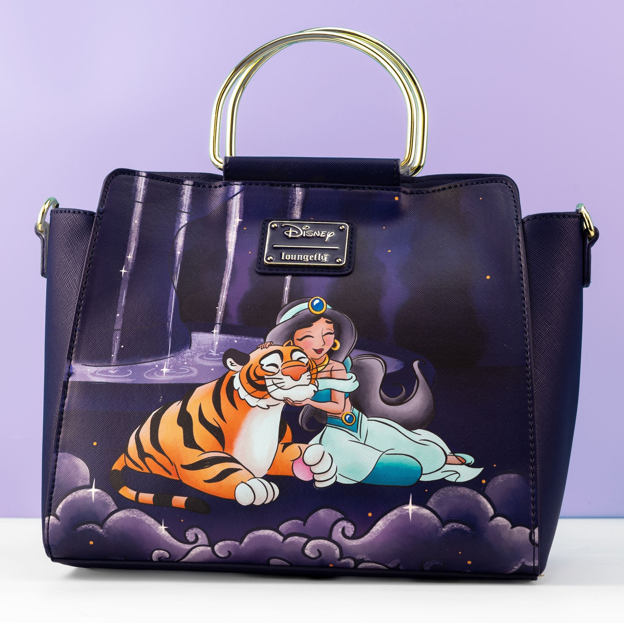 Loungefly x Disney Aladdin Jasmine Castle Handbag - GeekCore