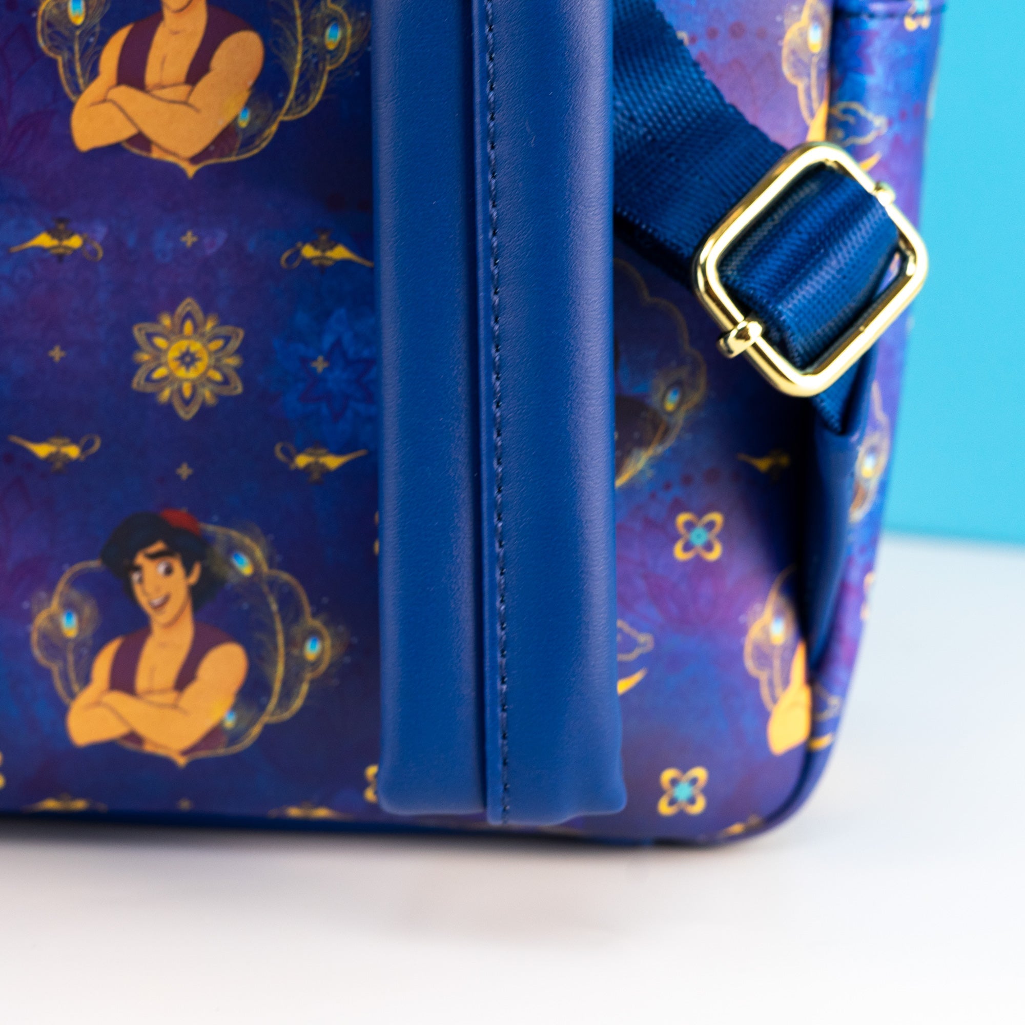 Loungefly x Disney Aladdin Princess Jasmine and Aladdin Print Mini Backpack - GeekCore