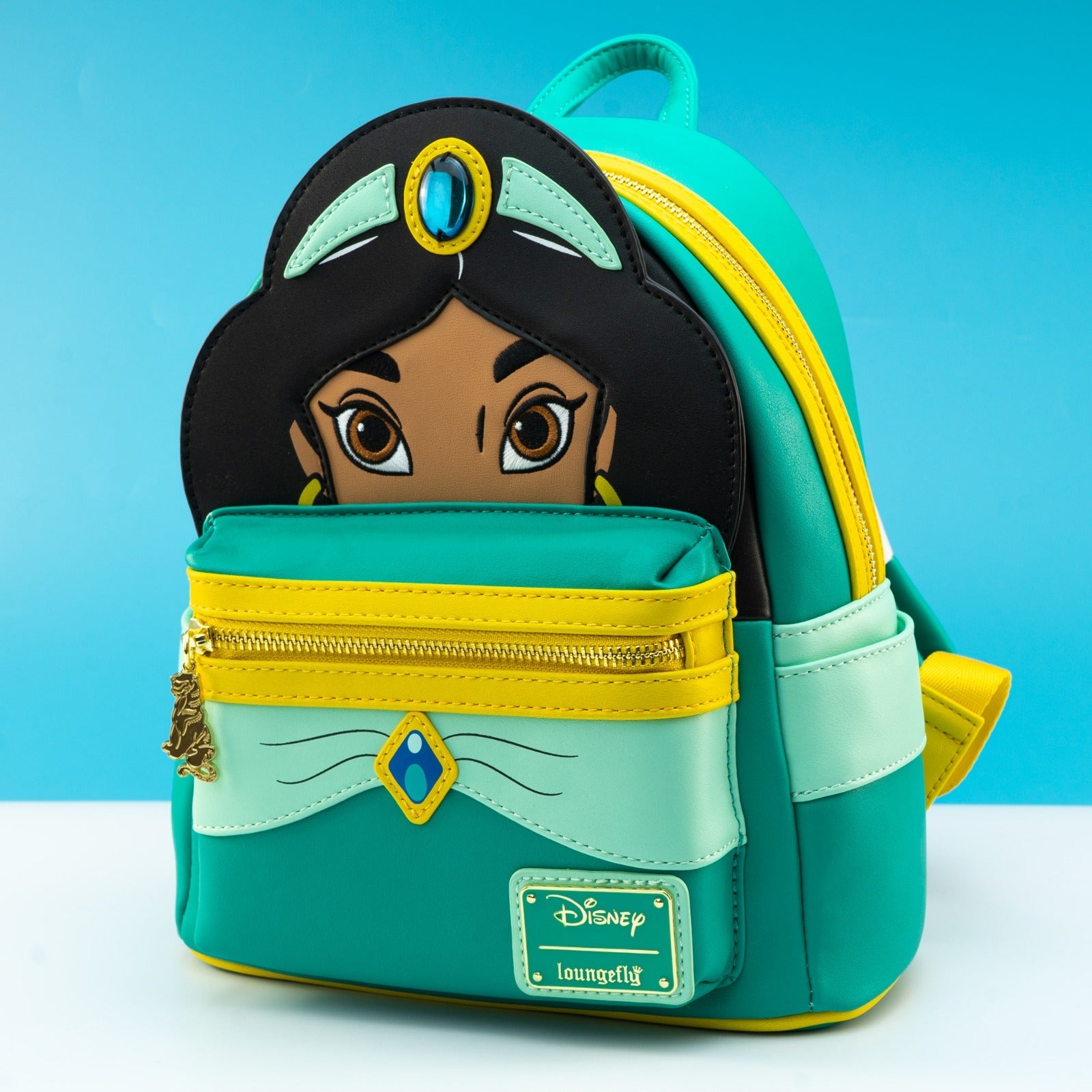 Loungefly x Disney Aladdin Princess Jasmine Cosplay Mini Backpack GeekCore