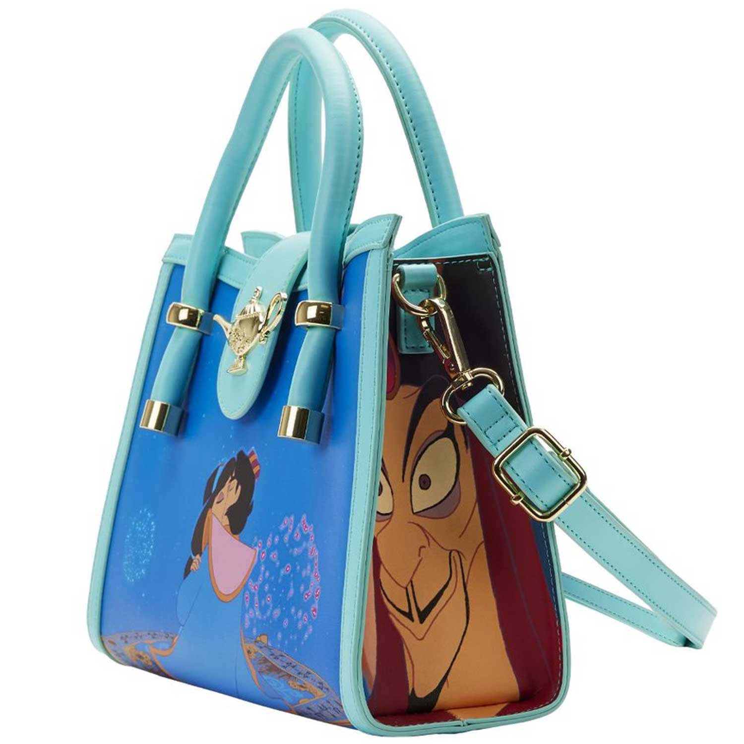 Loungefly x Disney Aladdin Scenes Crossbody Bag - GeekCore