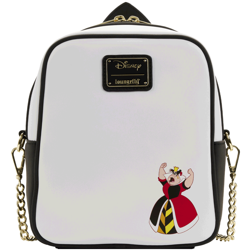 Loungefly x Disney Alice In Wonderland Ace of Spades Crossbody Bag - GeekCore