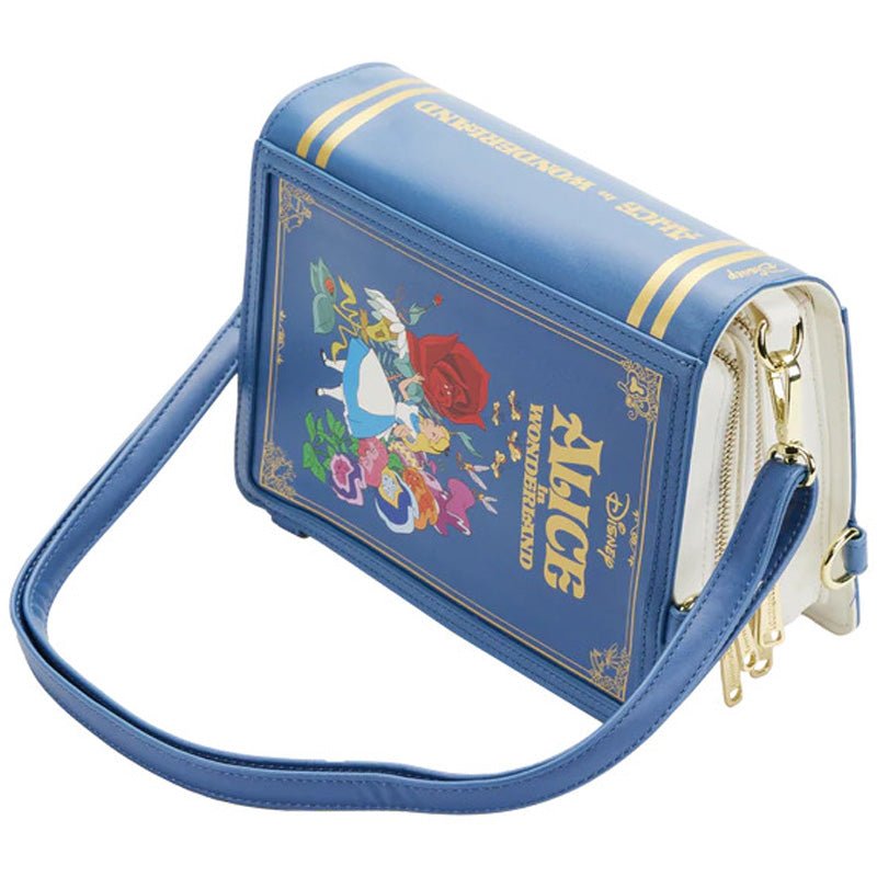 Loungefly x Disney Alice In Wonderland Book Convertible Crossbody - GeekCore