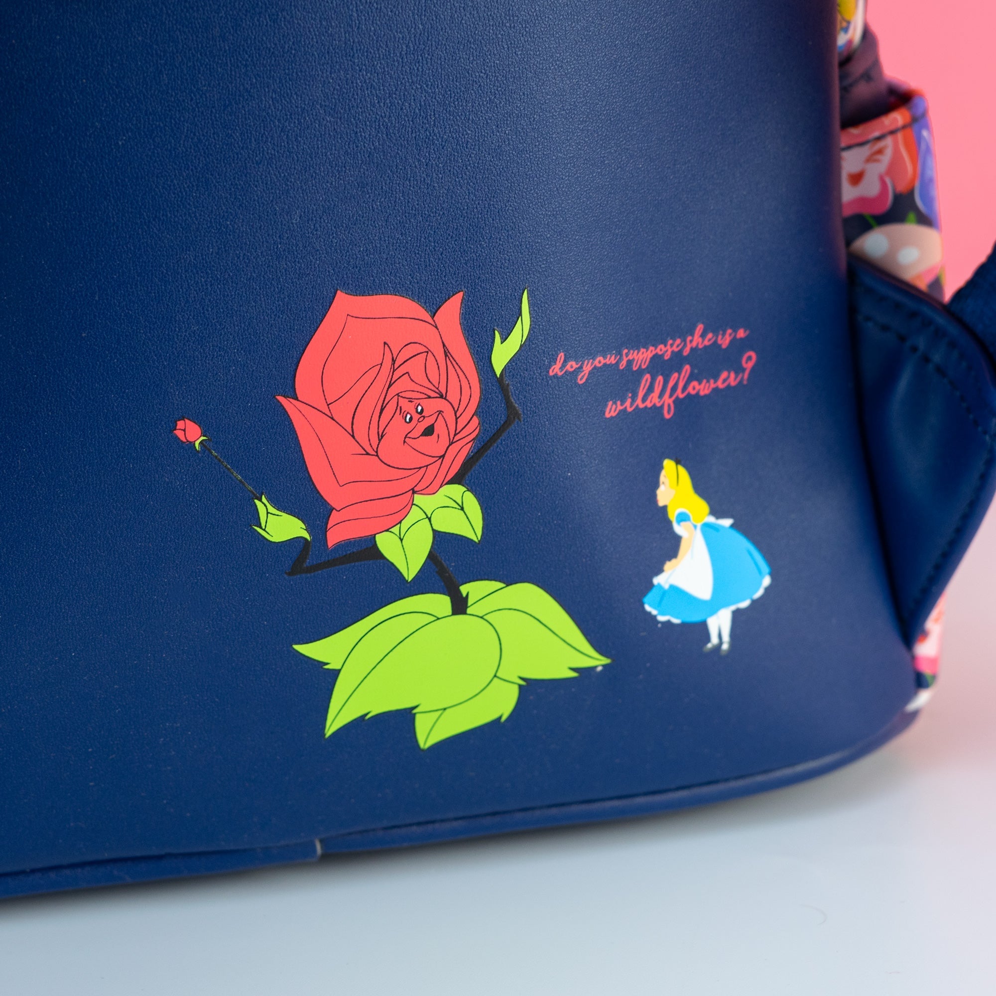 Loungefly x Disney Alice in Wonderland Characters AOP Mini Backpack (LASR) - GeekCore